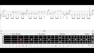 [] Zero Ichi Kiseki - Nanjou Yoshino Bass TAB