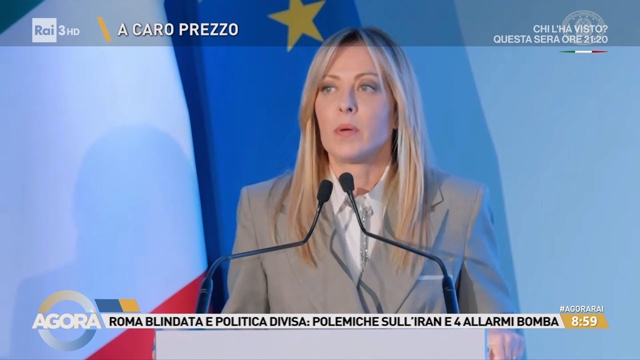 Crisi Iran, scontro politico in Italia e appello alla diplomazia - Agorà 04/03/2026