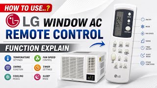 Lg AC Remote Function Feature Explain | Lg AC remote 2026 | how to use lg AC remote control Function