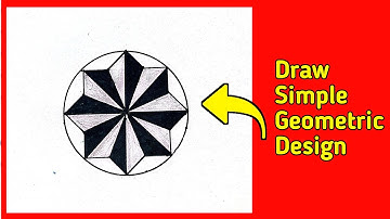 Simple Geometrical Circle Design || Geometrical Chart | Easy Geometry Pattern | Geometric