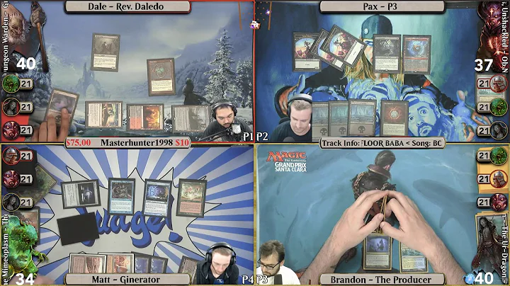 Grenzo, Dungeon VS Ob Nixilis VS Zur VS The Mimioplasm -S3 Ep43.5 | EDH gameplay | 4 player FFA CMDR