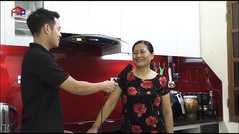 Công trình tủ bếp acrylic bóng gương nhà Cô chú Hiền - Số 22 Ngõ 2 Thái Hà | NỘI THẤT HPRO