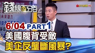 【錢線百分百】20190604-1《美腹背受敵 內有反壟斷風暴?對外經濟.股市壓力大?》