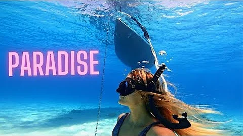 Sailing to PARADISE; prettiest water in the world ...