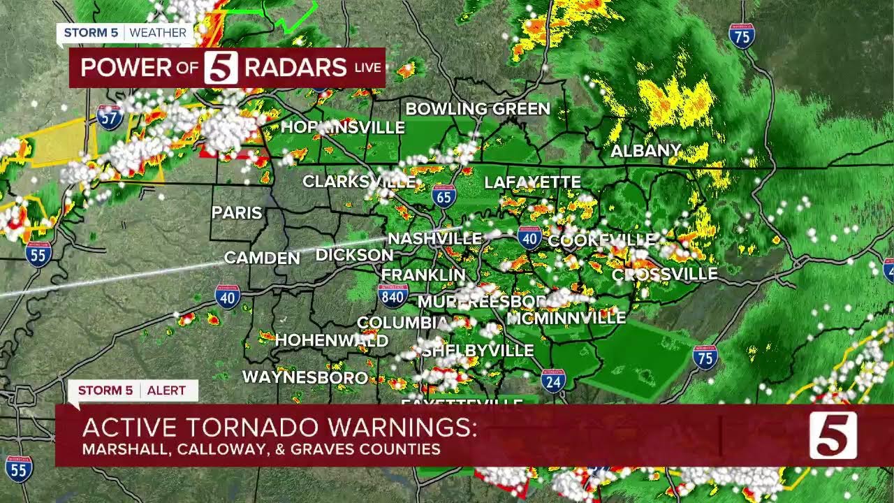 What path did the tornado in Columbia, Tennessee take? Weather ...