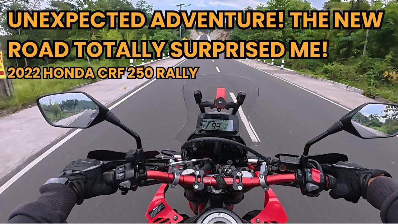 Exploring the New Prambanan–Gunung Kidul Road with 2022 Honda CRF Rally 250 | DJI Osmo Action 5 Pro