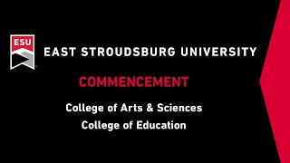 College of Arts & Sciences and College of Education Commencement 2026