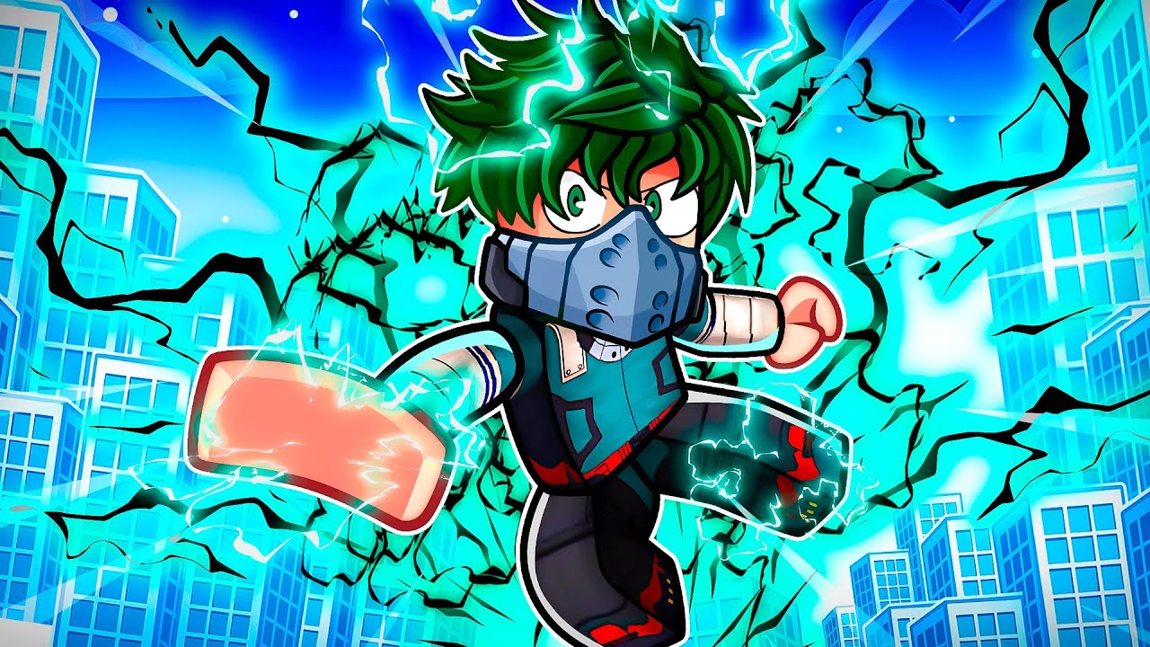 Roblox Strongest Battlegrounds But I'm VIGILANTE HERO DEKU!