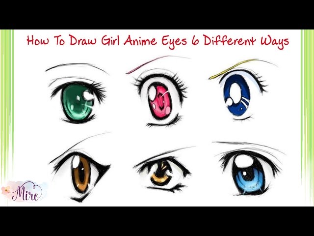 Tutorial 1 : Female Anime Eyes. . . or face? by dlite-yamamoto