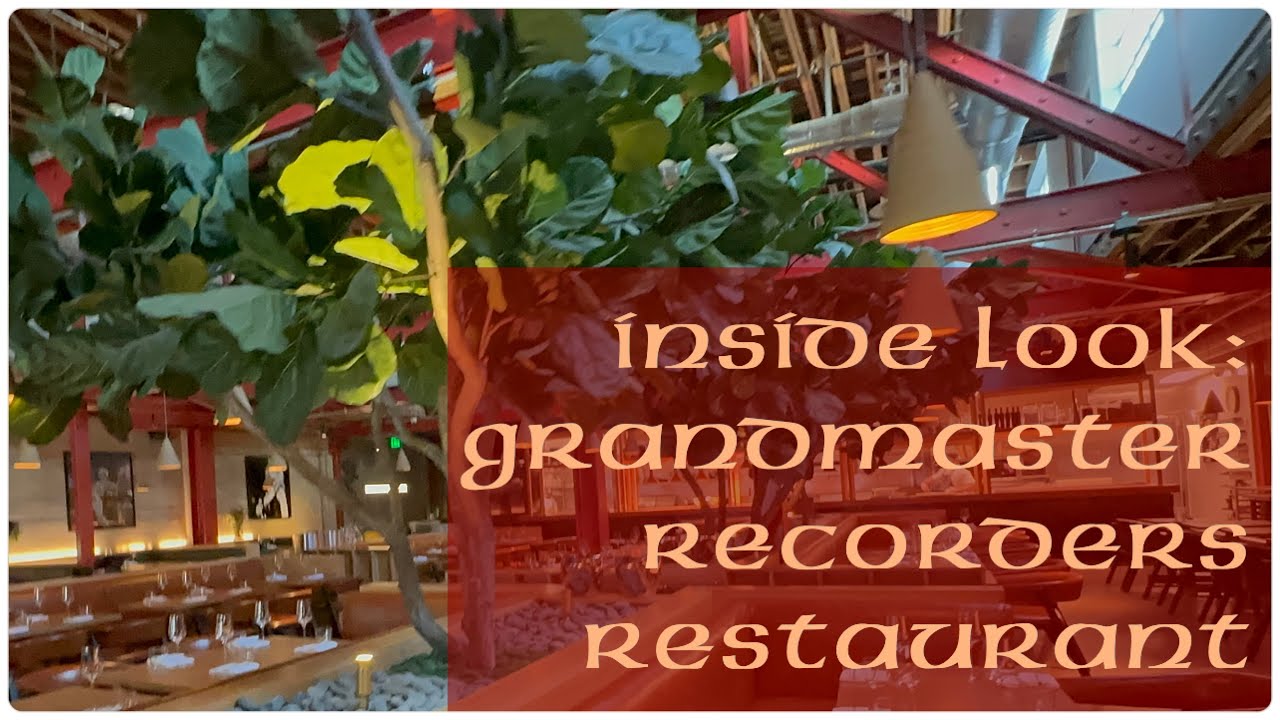 New Grandmaster Recorders restaurant serves Italian