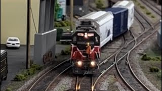 HO Model Railroad Switching Operations and Running Trains  Part 1 (PART 2 IS NOW POSTED)