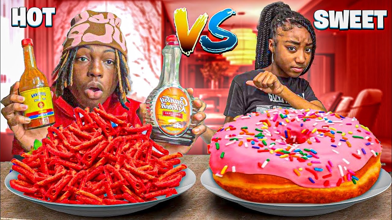 ГОРЯЧИЙ 🌶️ VS СЛАДКИЙ🍭 ВЫЗОВ С ВТО😱