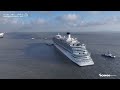 China's second home-built large cruise ship starts trial voyage