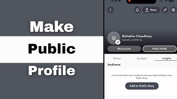 How to Make a Public Profile on Snapchat (2025)