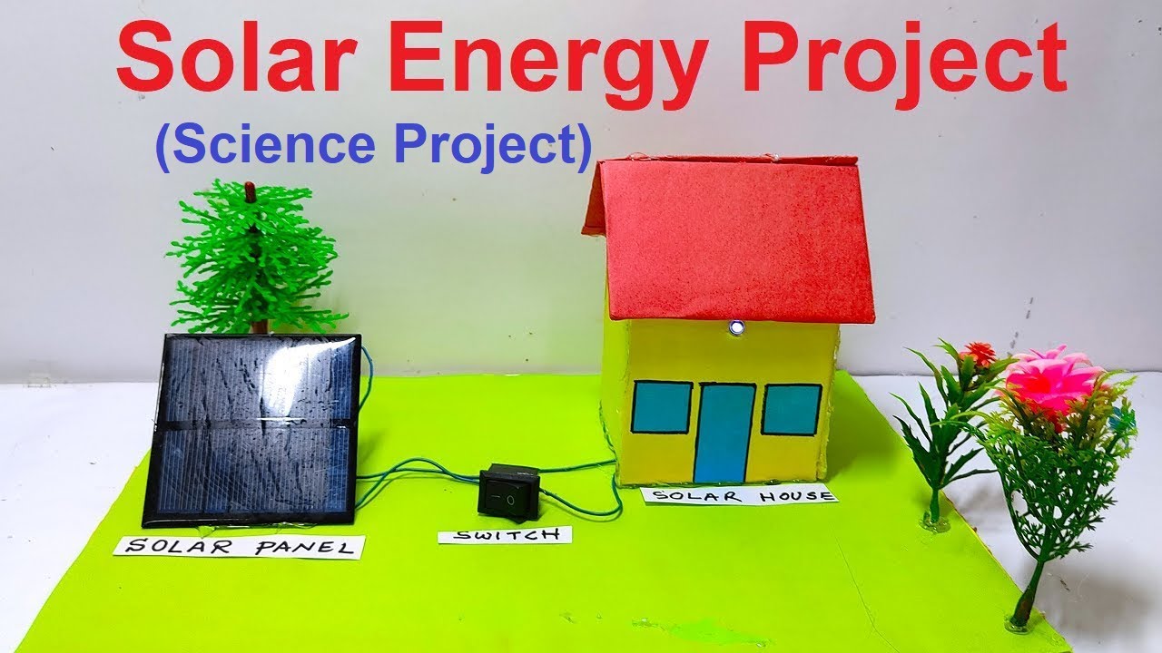 solar panel science project hypothesis