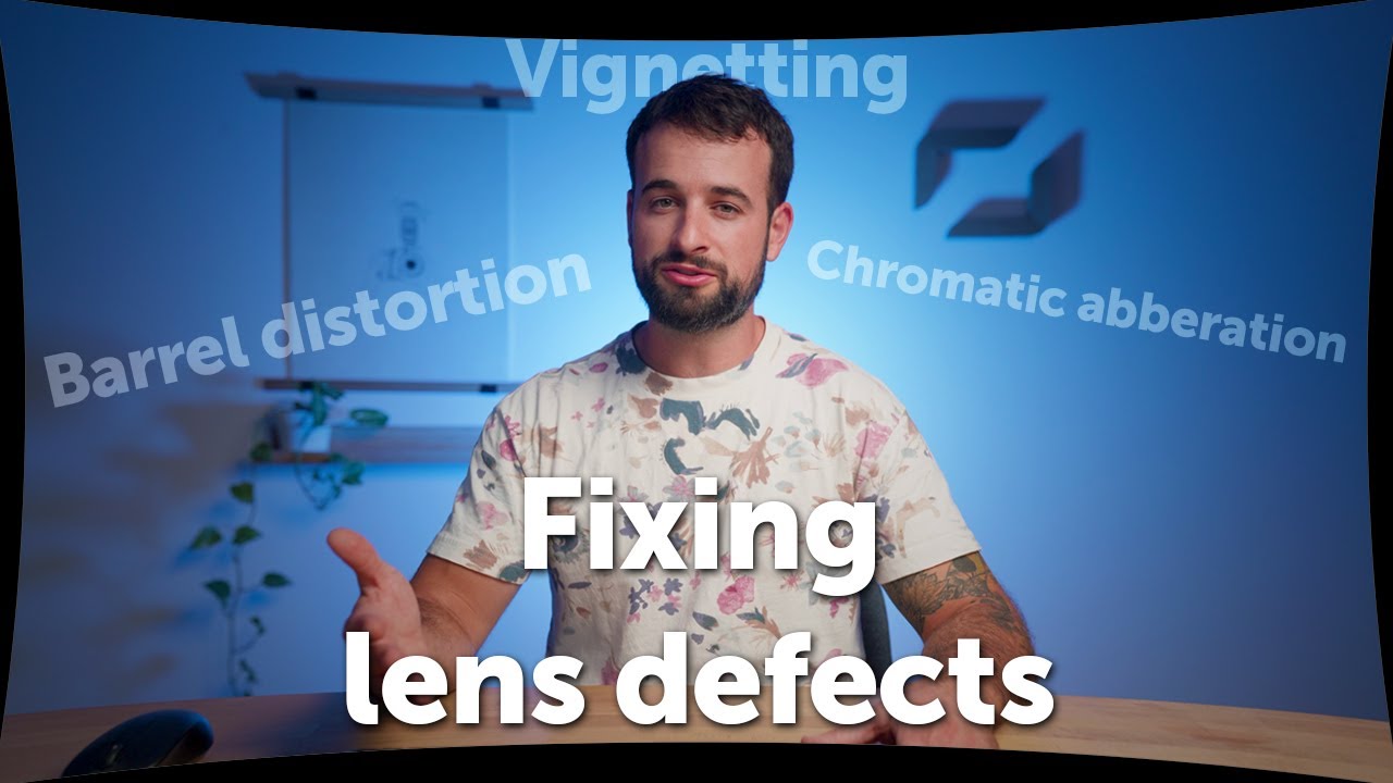 How to use LENS PROFILES to fix LENS DEFECTS 📸 YouTube