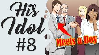 His Idol Part 8: Paulene's first day in the Company | Crossdressing | Genderbend | Pride