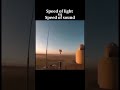 Speed Of Light Vs Speed Of Sound #shorts