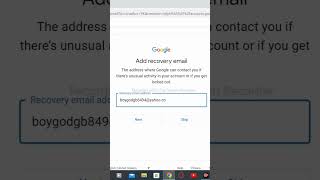 How to write recovery email address \ How to make email from gmail | #how #howto #howtomake