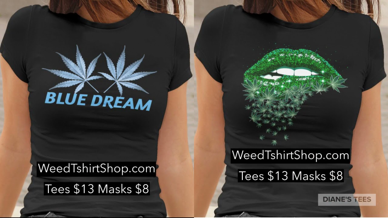 420 Weed T-shirts By Diane Gracely
