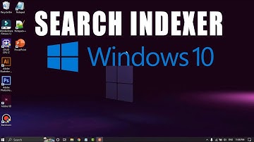 How To Disable Windows Search Indexer Windows 10