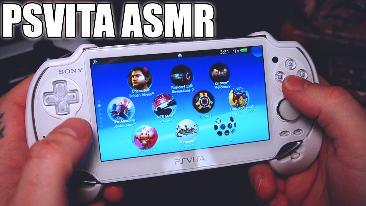 PSVITA ASMR (Whispering) 🎮 🤫 😴