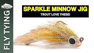 Mini Sparkle Minnow Jig Streamer | A Northern Angler Fly Tying Tutorial