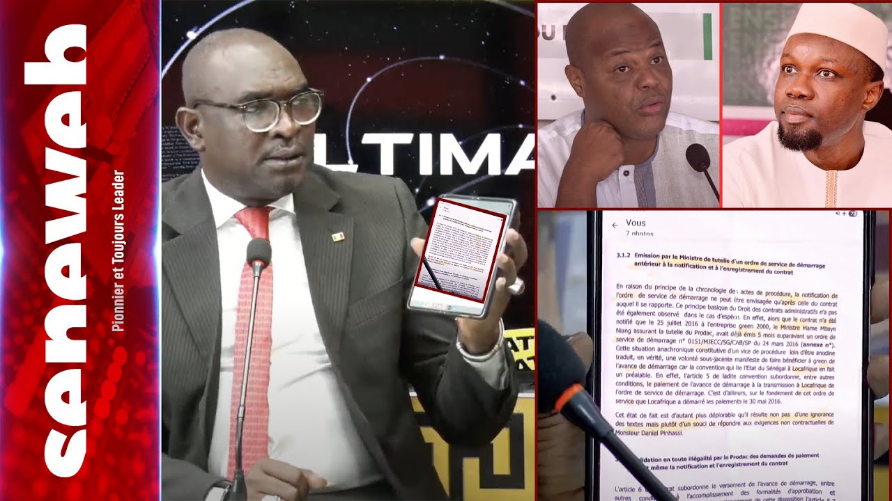 Le journaliste Biagui brandit un document explosif contre Mbaye Niang et révèle