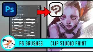 Importing my *SPECIAL BRUSHES* to Clip Studio Paint