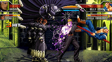 KOF MUGEN EDITTION - 2Vs2 - Round 2 - Zero,Original Zero Vs Billy,Ryuji