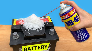 Mix WD-40 with salt 😱You Will not Believe the Incredible Result