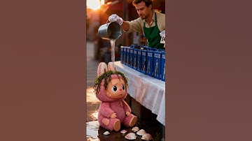 Poor labubu just wanted a tool ✂️ to save a friend.🐢