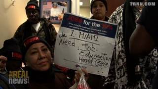 Labor Activists "Occupy Congress"