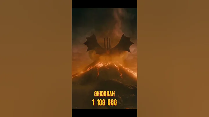 Monsterverse Power Levels🔥 #shorts