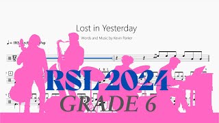 Lost in Yesterday【Rock school Drum 2024 Lv6】 - Words and Music by Kevin Parker
