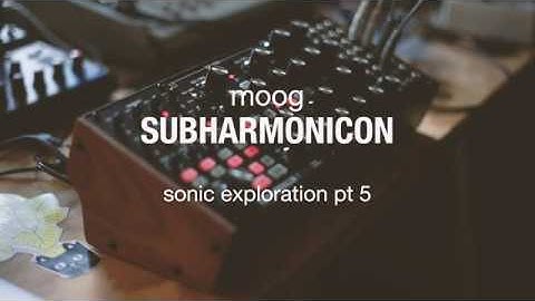 Moog Subharmonicon - sonic exploration pt 5