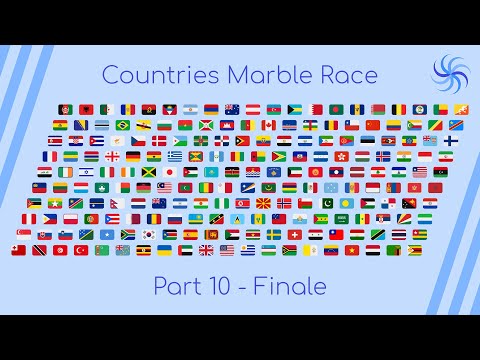 All Countries Marble Race - Part 10 (Finale)