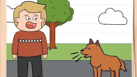 Brain test all Star iq boost daily puzzle 14 October 2025 save the man from the dog.