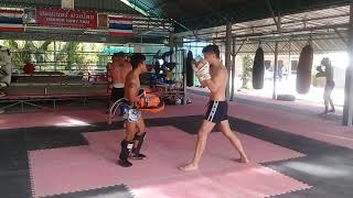 Training Muay Thai in Honour Gym Ao Nang Krabi