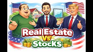 Real Estate vs Stocks In USA 🔥 Which Makes MORE Money in 2026? (Beginner’s Guide) Vik Invests