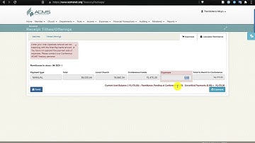 Expenses Batch has a warming Message when I Calculate Remittance at month end