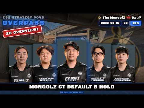 MongolZ CT Default B Hold vs 9z - Overpass - IEM Cologne Major 2026