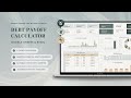 Track Every Debt Payment with This Powerful Calculator