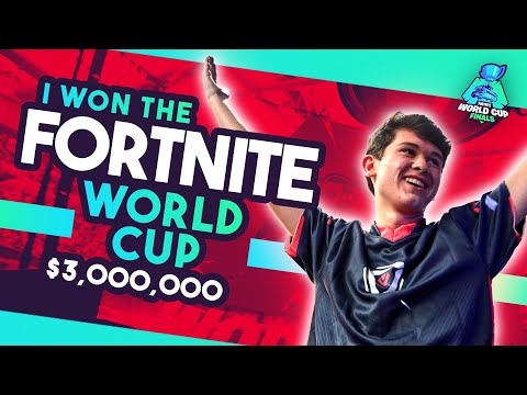 I Won The Fortnite World Cup 3 000 000 Youtube