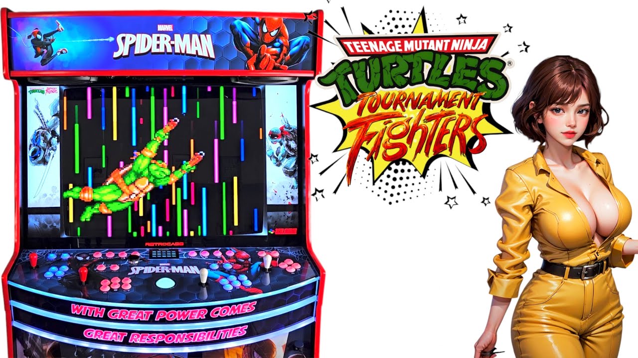 Teenage Mutant Ninja Turtles Tournament Fighters - A Rare 90's 16