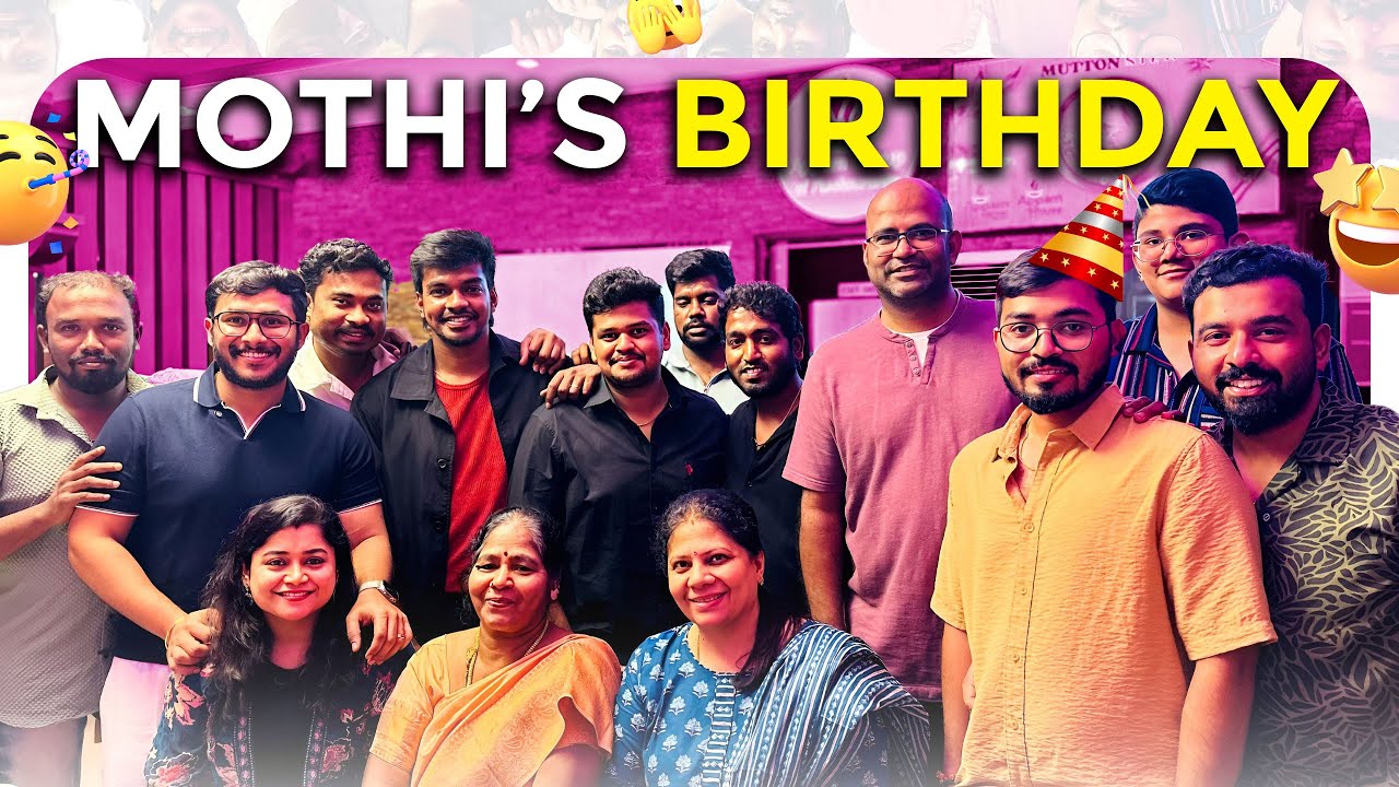 Bday Celebration + BIG SECRET Reveal 🤐 | Mothi Shock ஆயிட்டாங்க😳 - SECRET Reveal + Bday Celebration🎁