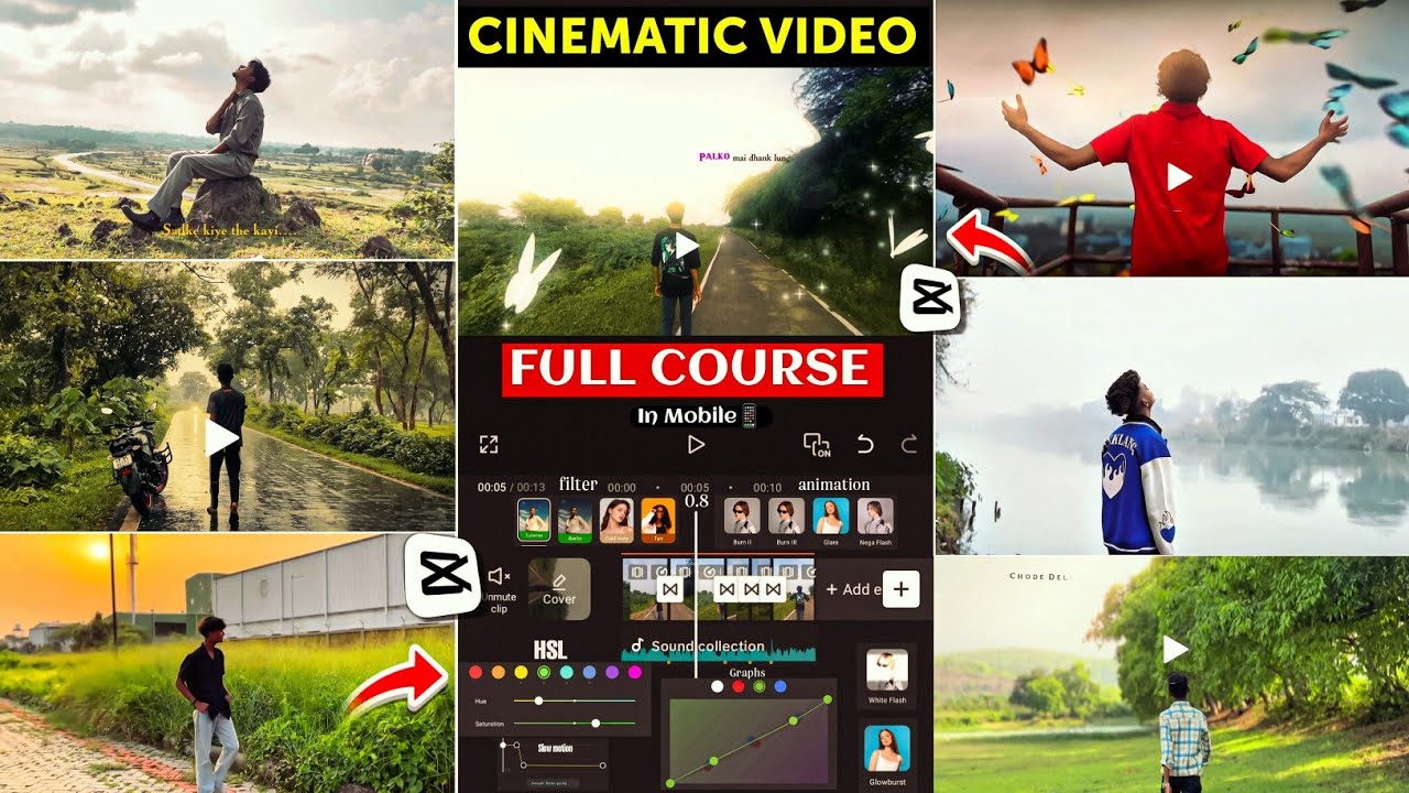 How To Shoot Edit Cinematic Video In Capcut | Trending Cinematic Reels ...