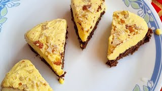How to make Mango Ice Cream at Home | Chocolate Mango Ice Cream Cake | Easy Mango Recipe