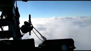 ka-27 above the clouds