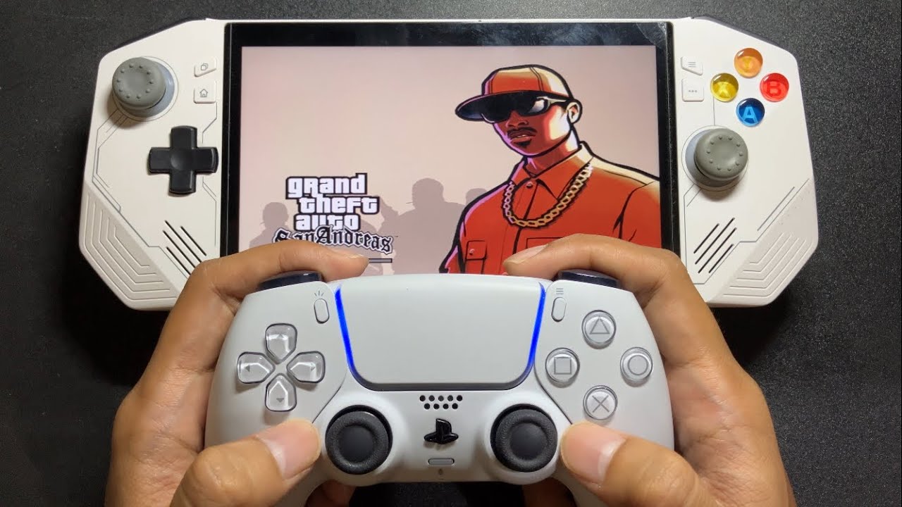 How to Connect PS5 Controller to PS2 Emulator on Handheld PC + GTA San ...